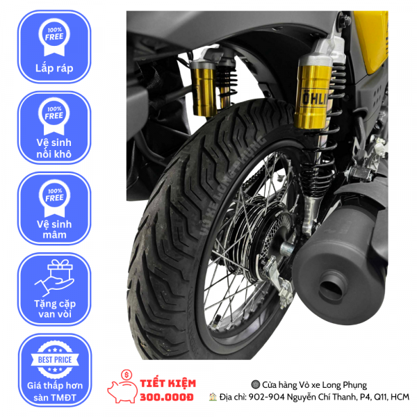 Vỏ xe PG1 Michelin city grip 2
