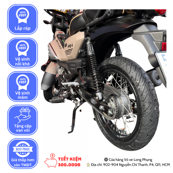 vỏ xe PG1 Pirelli Angel Scooter
