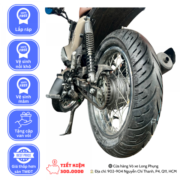 vỏ xe PG1 dunlop scootsmart 2